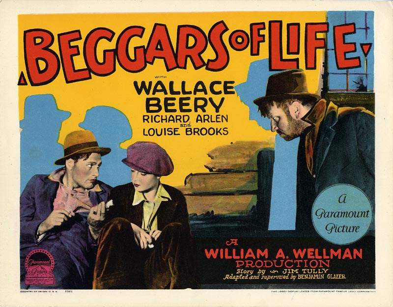 Beggars Of Life poster